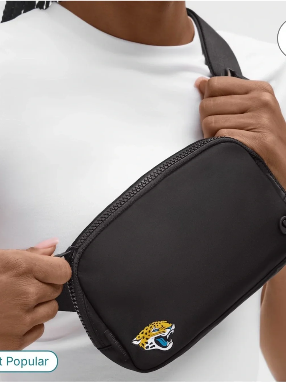 NWT! lululemon athletica Everywhere Belt Bag - Black (Jacksonville Jaguars)